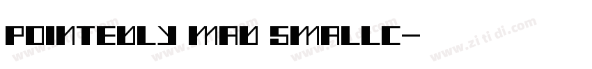 Pointedly Mad SmallC字体转换